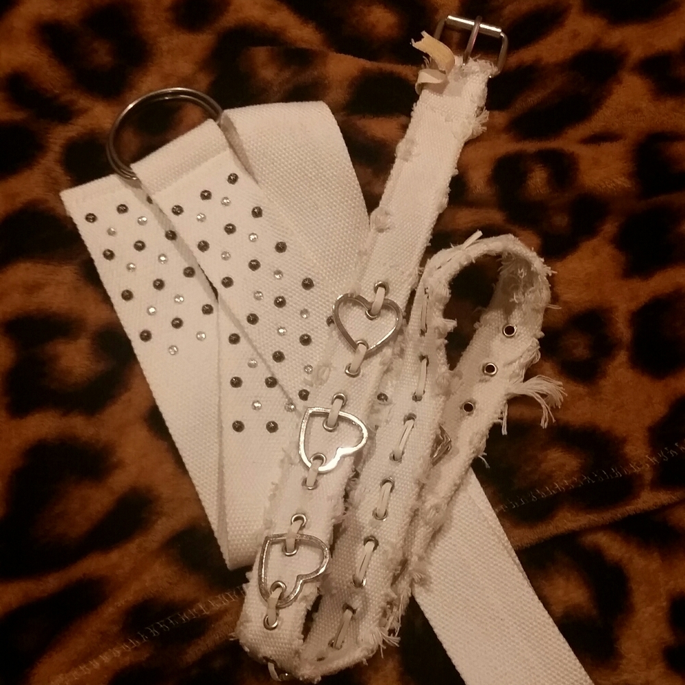 Set of Adjustable Girls Belts